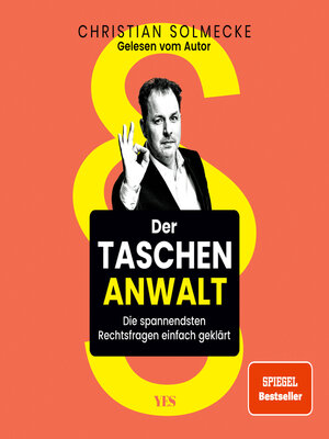 cover image of Der Taschenanwalt